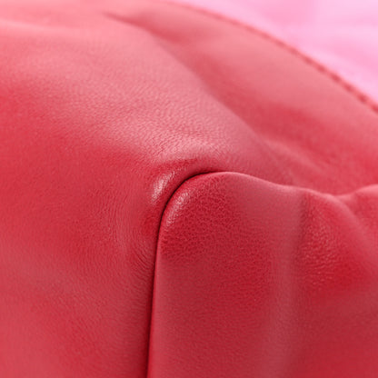 Chanel Lambskin Quilted Large 31 Shopping Bag Pink Light Red 11 of 11