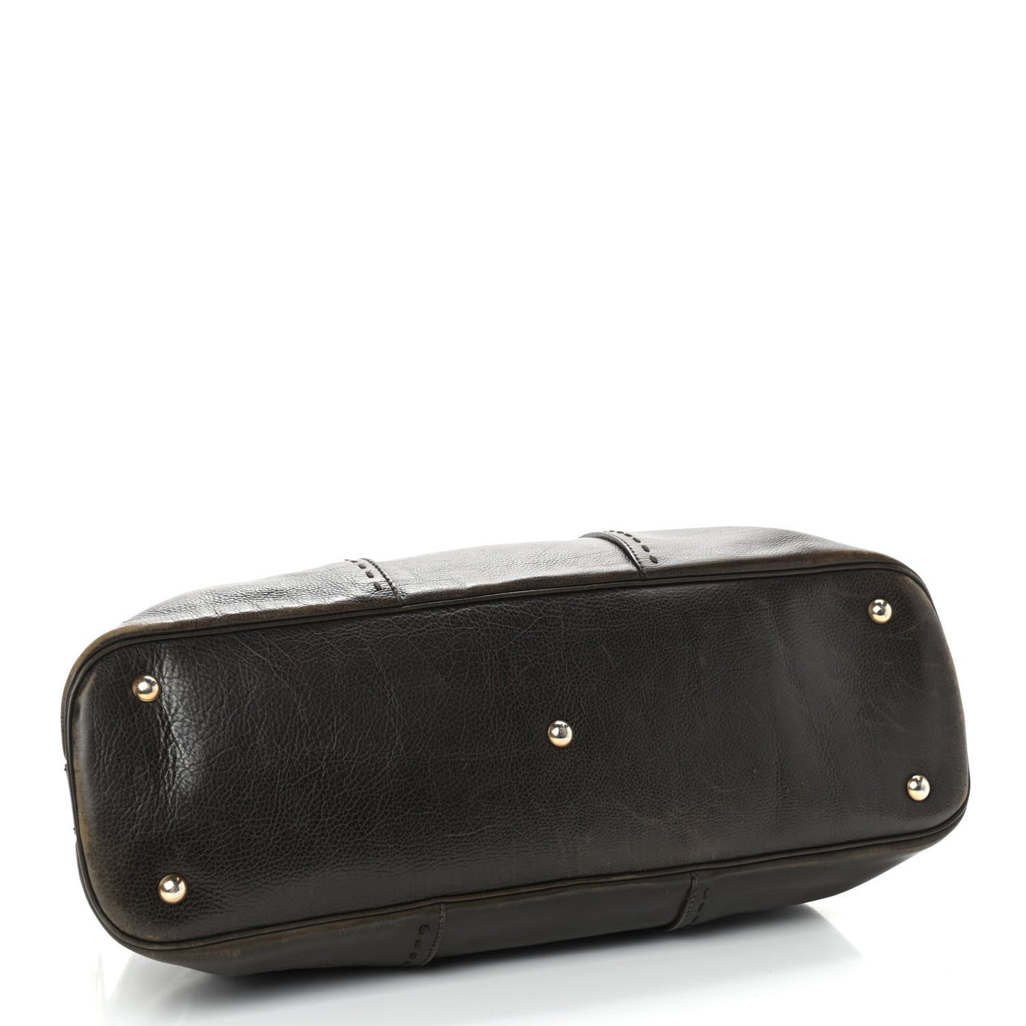 Calfskin Large Muse Dark Brown