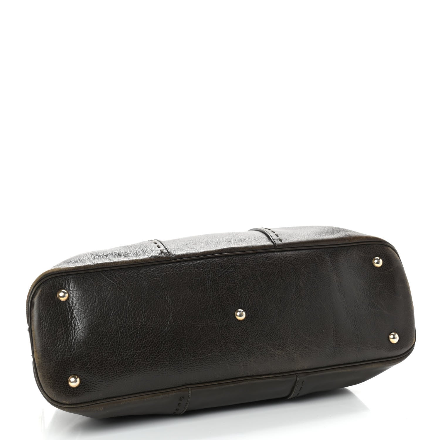 Saint Laurent Calfskin Large Muse Dark Brown 4 of 12