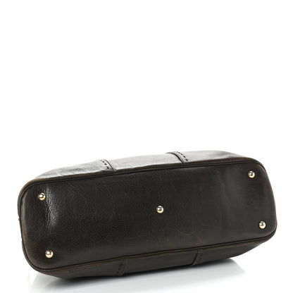 Saint Laurent Calfskin Large Muse Dark Brown 4 of 12