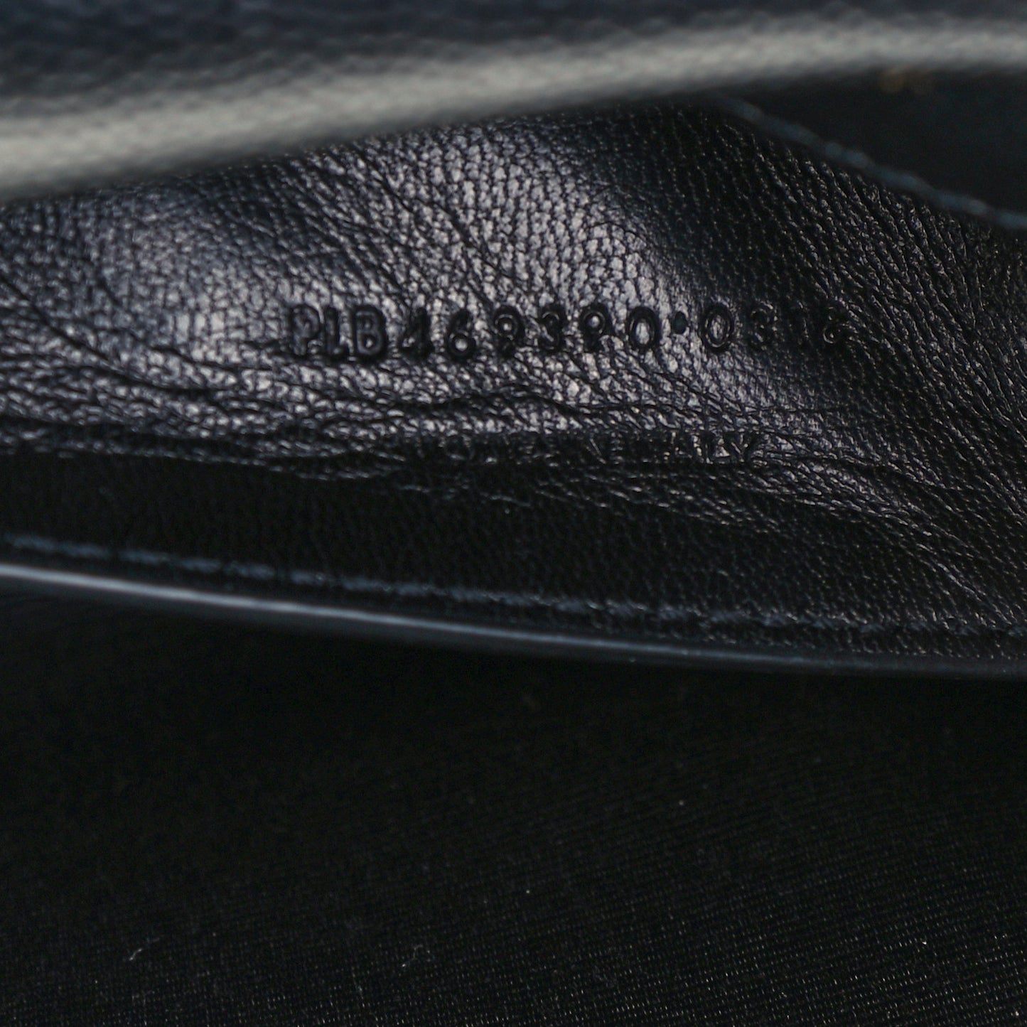 Grain De Poudre Small Monogram Kate Satchel Black