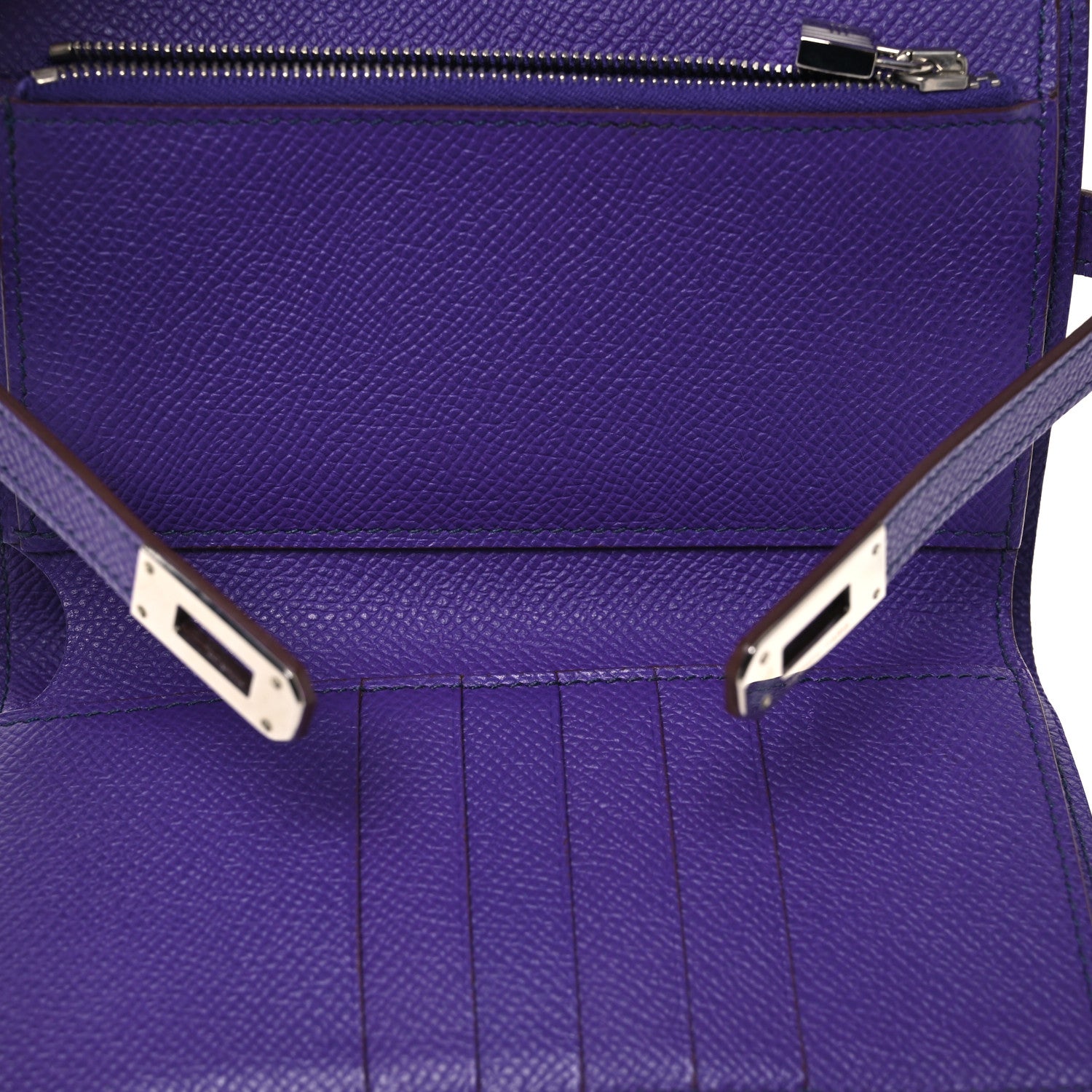 Hermes Epsom Medium Kelly Wallet  Crocus 6 of 13