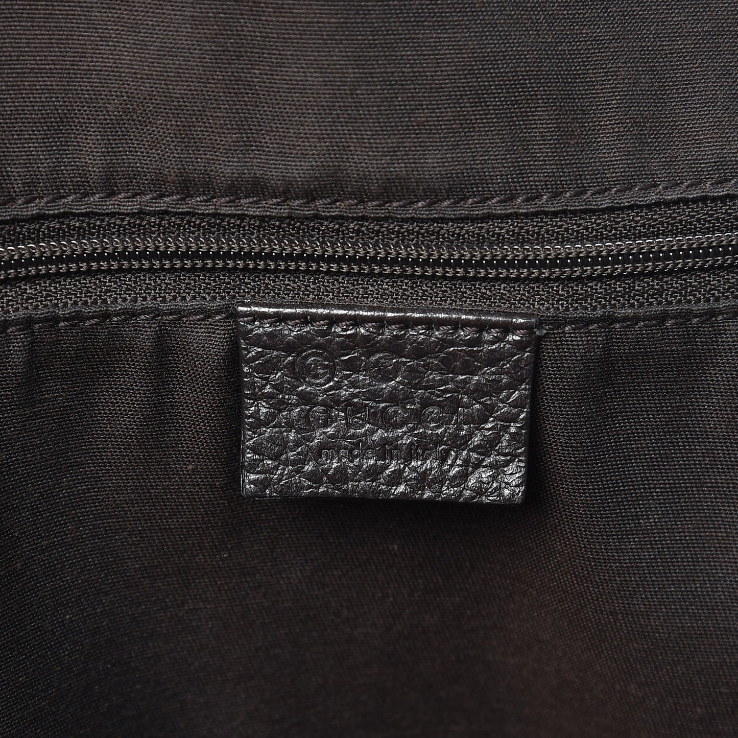 Crystal Monogram Medium Princy Tote Dark Brown