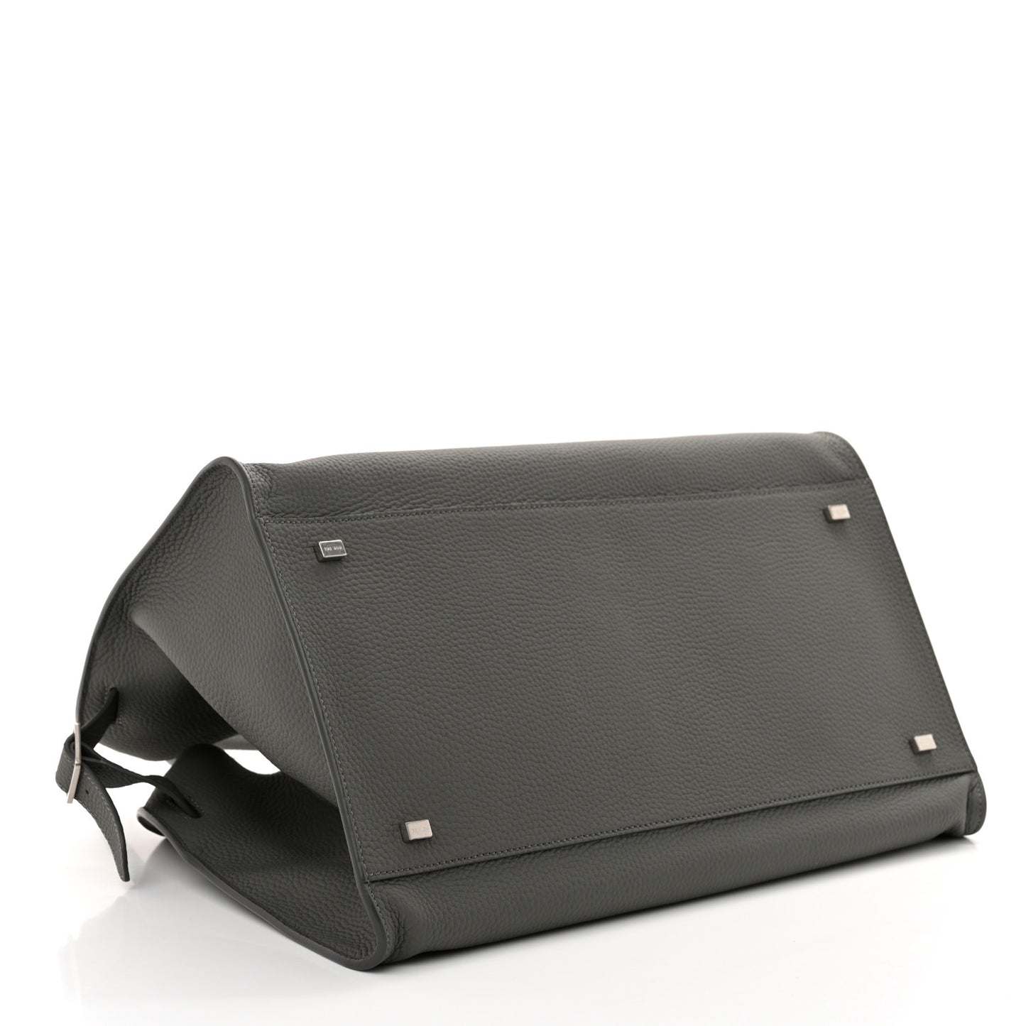 Matte Grained Calfskin Soft Margaux 15 Timouse Grey