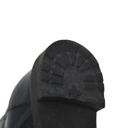 Fendi Calfskin Combat Boots 36.5 Black 9 of 17
