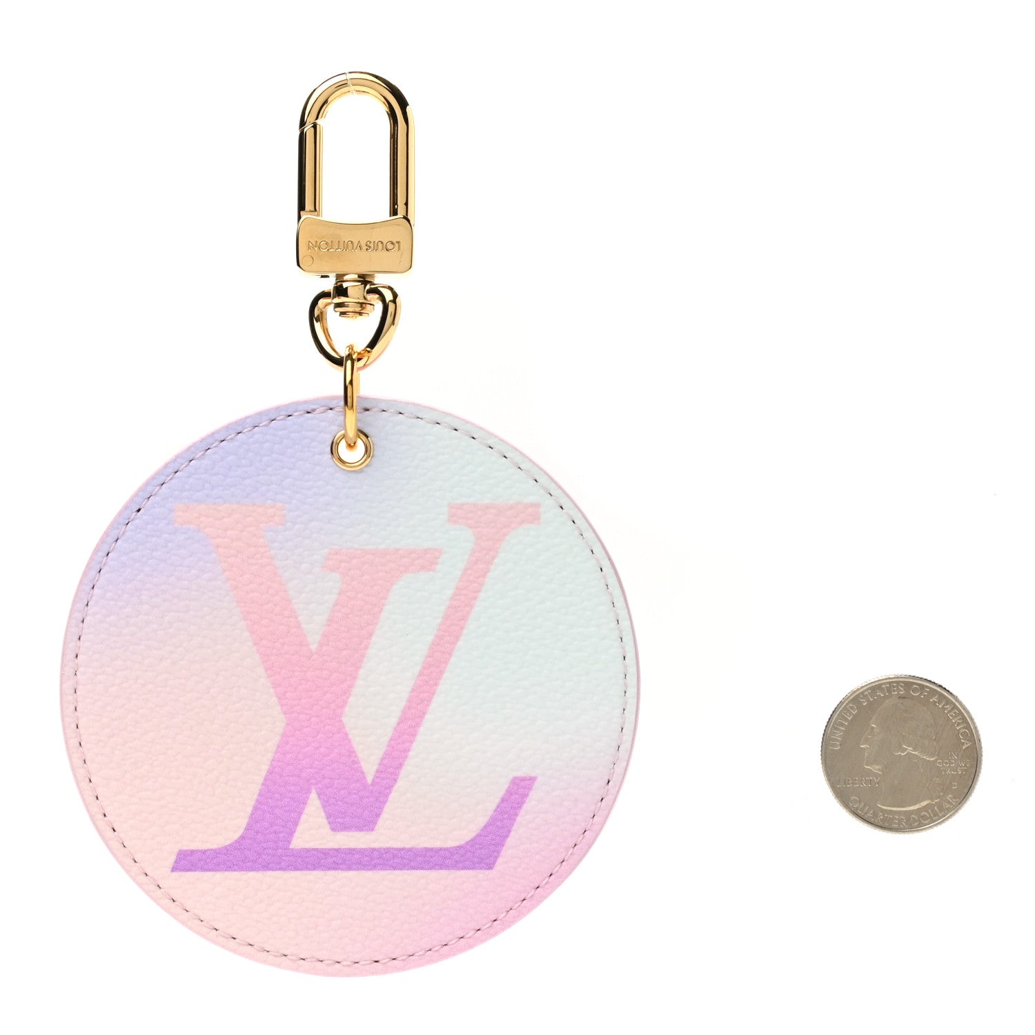Louis Vuitton Monogram Giant Spring In The City Bag Charm Key Holder Sunrise Pastel 2 of 5