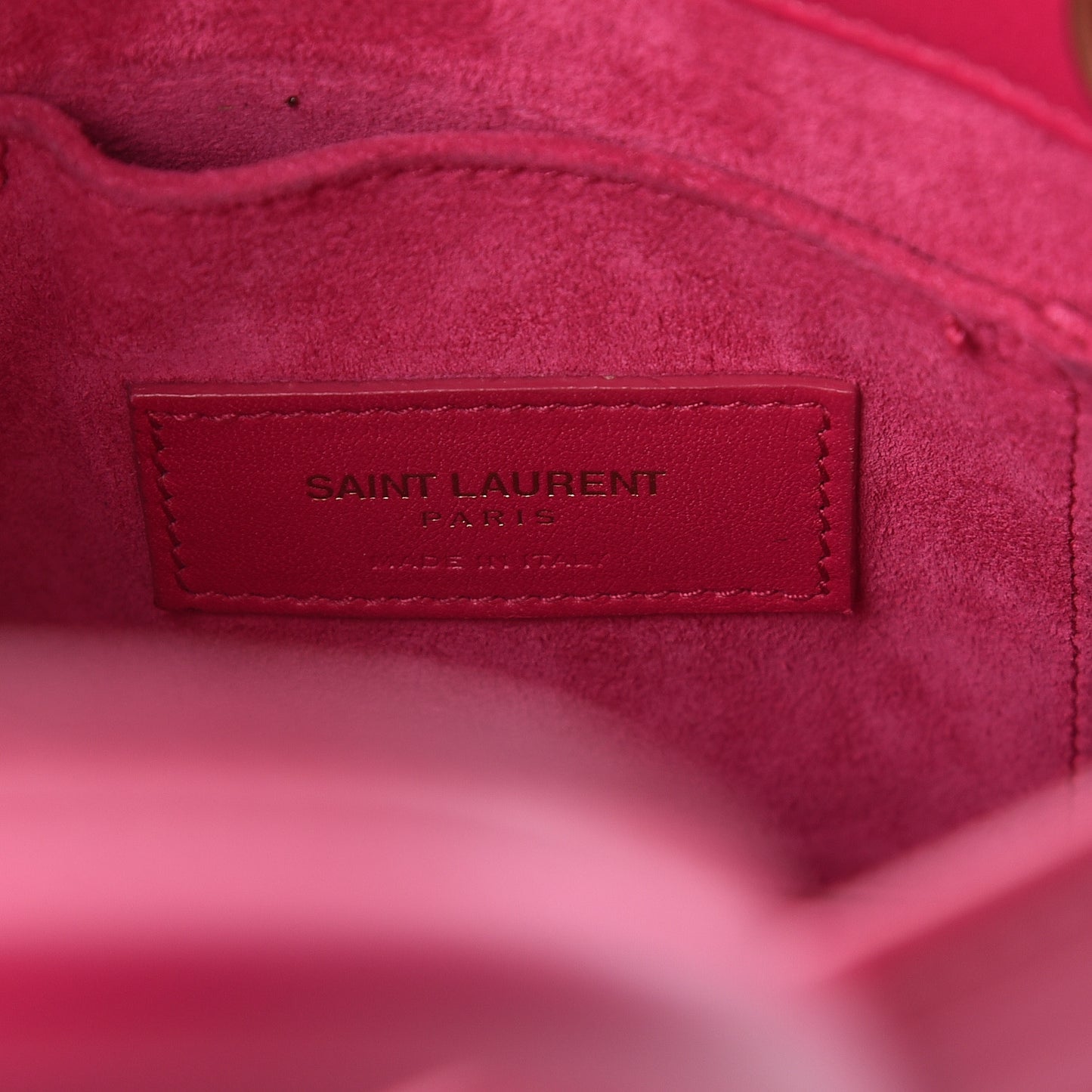Calfskin Nano Sac De Jour Bubblegum
