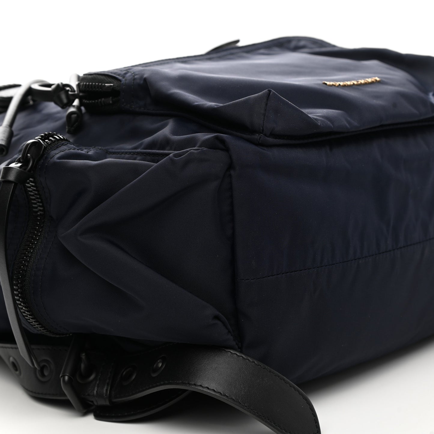 Nylon Medium Rucksack Backpack Ink Blue