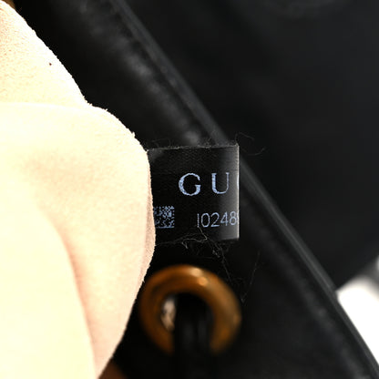 Gucci Calfskin Matelasse GG Marmont Flap Backpack Black 8 of 11