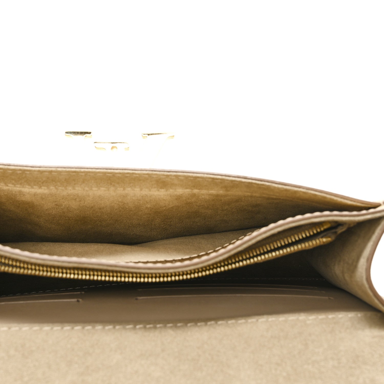 Louis Vuitton Calfskin Neo Sobe Louise EW Clutch Gold 5 of 7
