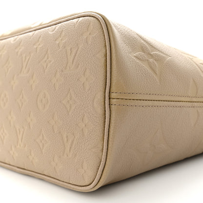 Louis Vuitton Empreinte Monogram Giant Neverfull MM Tourterelle 11 of 16