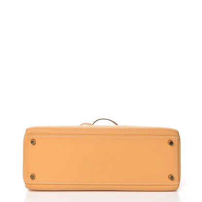 Hermes Taurillon Clemence Kelly Retourne 32 Sable 5 of 34