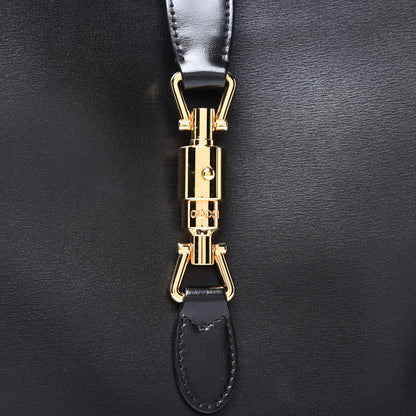Gucci Boarded Dyana Lux Calfskin Medium Jackie 1961 Hobo Black 10 of 10