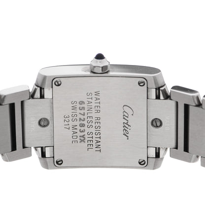 Cartier Stainless Steel 20mm Tank Francaise Quartz Watch 4 of 4