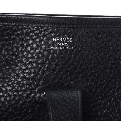 Hermes Taurillon Clemence Evelyne III GM Black 6 of 10