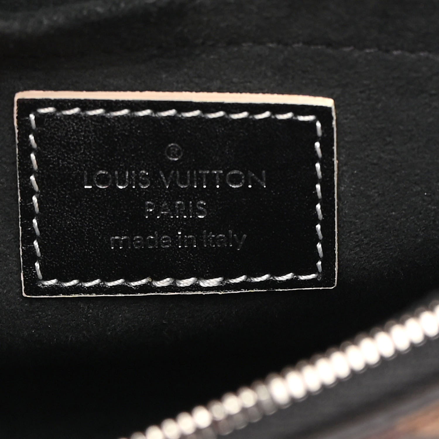 Louis Vuitton Calfskin Monogram Chain It Bag PM Black 6 of 14