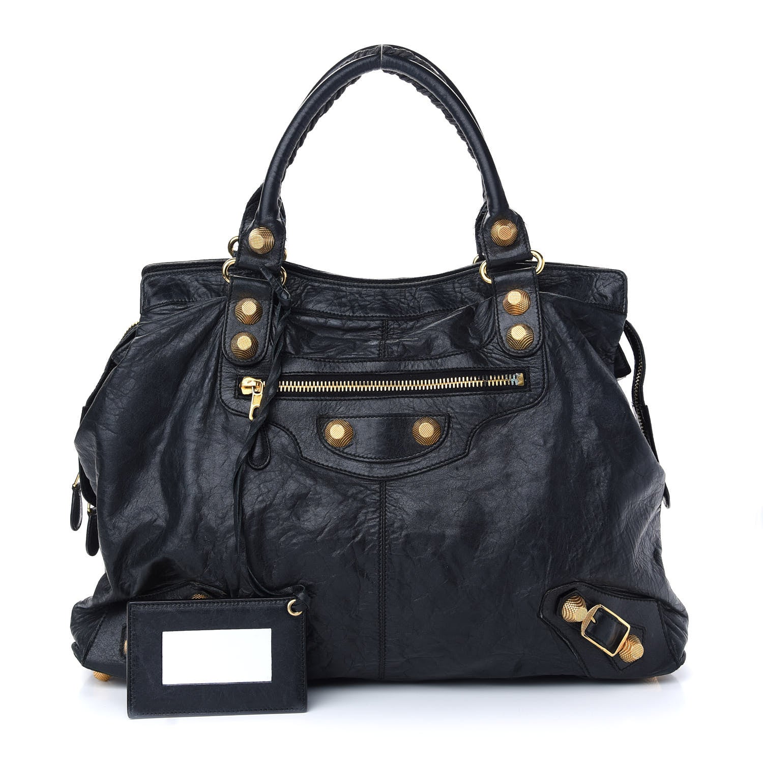 Balenciaga Chevre Giant 21 Gold Hardware RTT Black 1 of 14