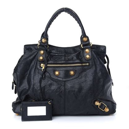 Balenciaga Chevre Giant 21 Gold Hardware RTT Black 1 of 14