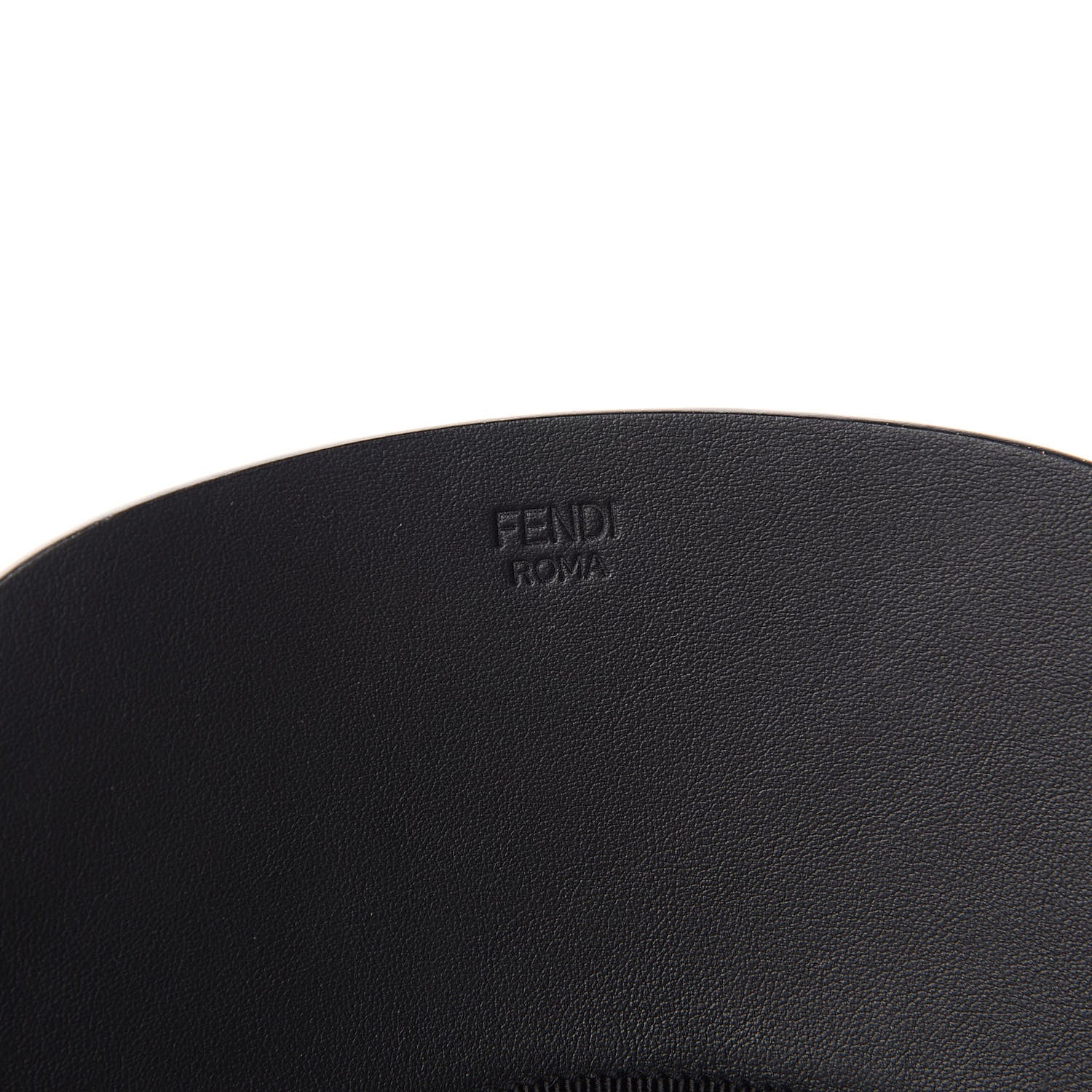 Fendi Canvas Vitello FF Baseball Hat Black 8 of 10