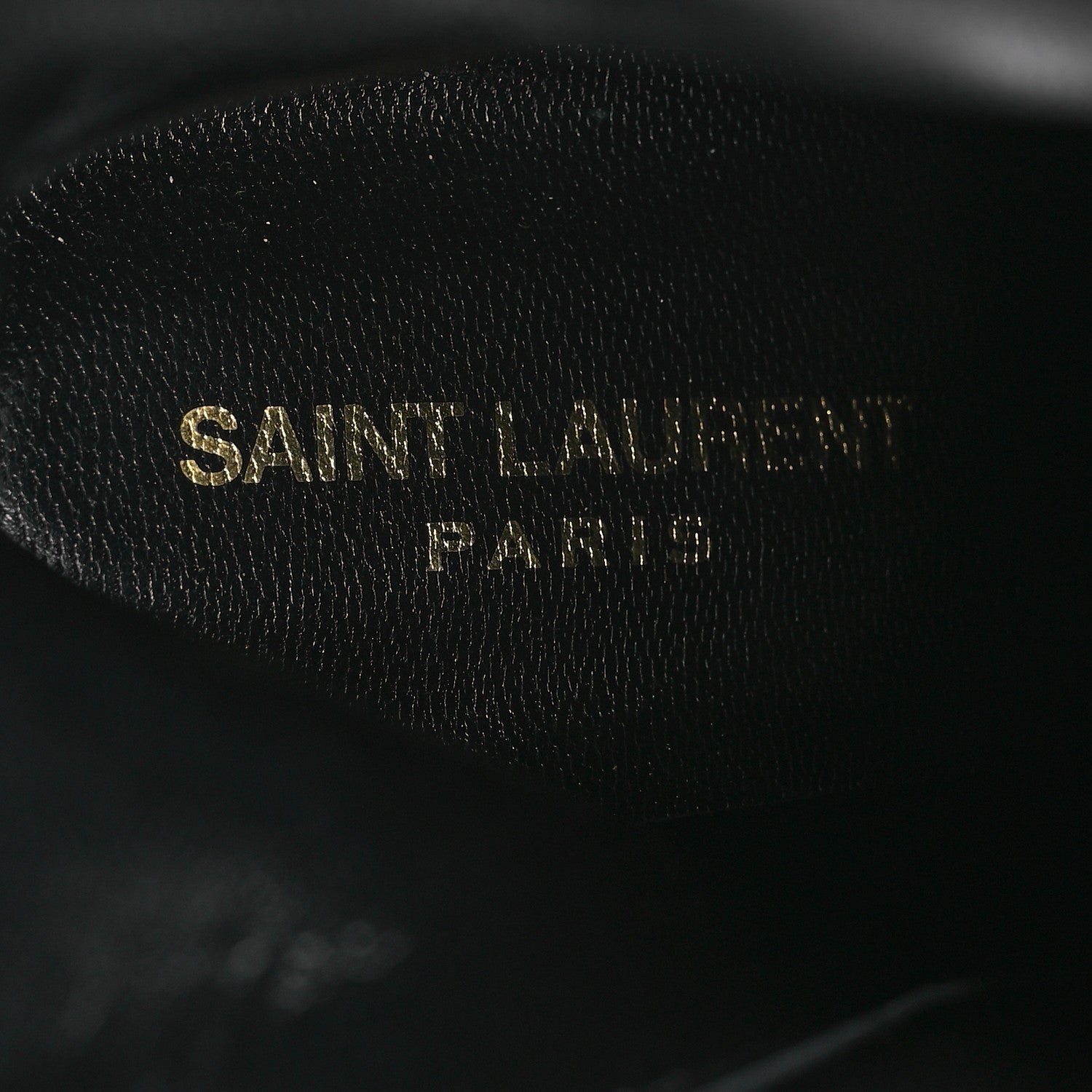 Saint Laurent Calfskin Mina Boots 95 38.5 Black 8 of 10