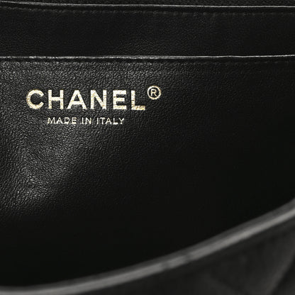 Chanel Caviar Quilted Jumbo Single Flap Black 6 of 10