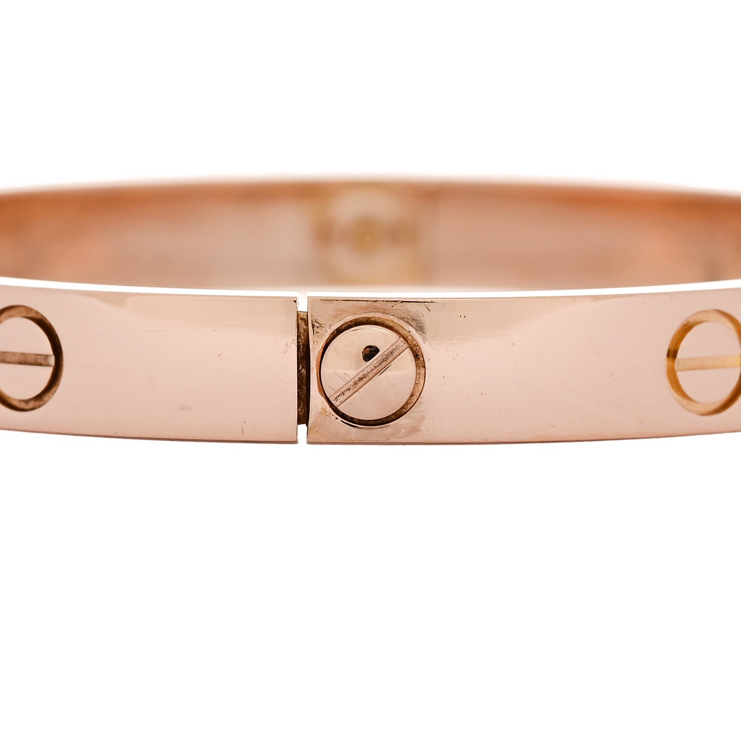Cartier 18K Pink Gold LOVE Bracelet 17 5 of 6