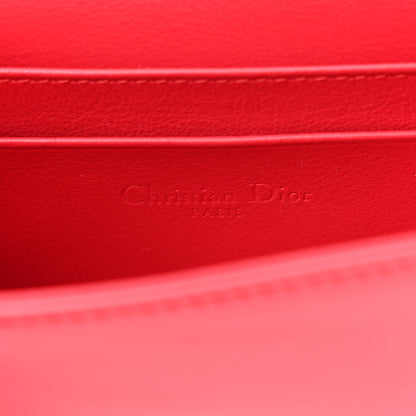 Christian Dior Patent Cannage Nano Lady Dior Pouch Red 6 of 8