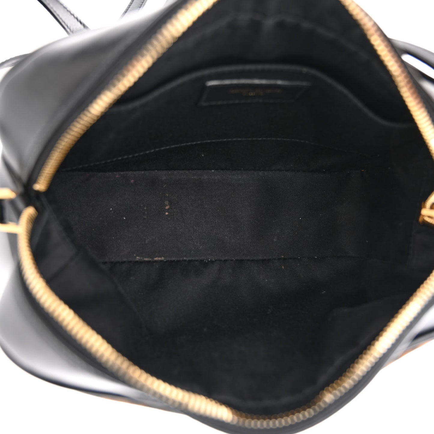 Calfskin Leopard Print Monogram Lou Camera Bag Black