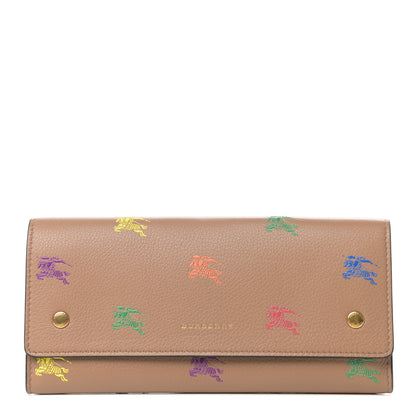 Burberry Grained Calfskin EKD Hollee Wallet Light Camel 1 of 6