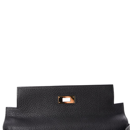 Hermes Togo Kelly Retourne 28 Black 17 of 38