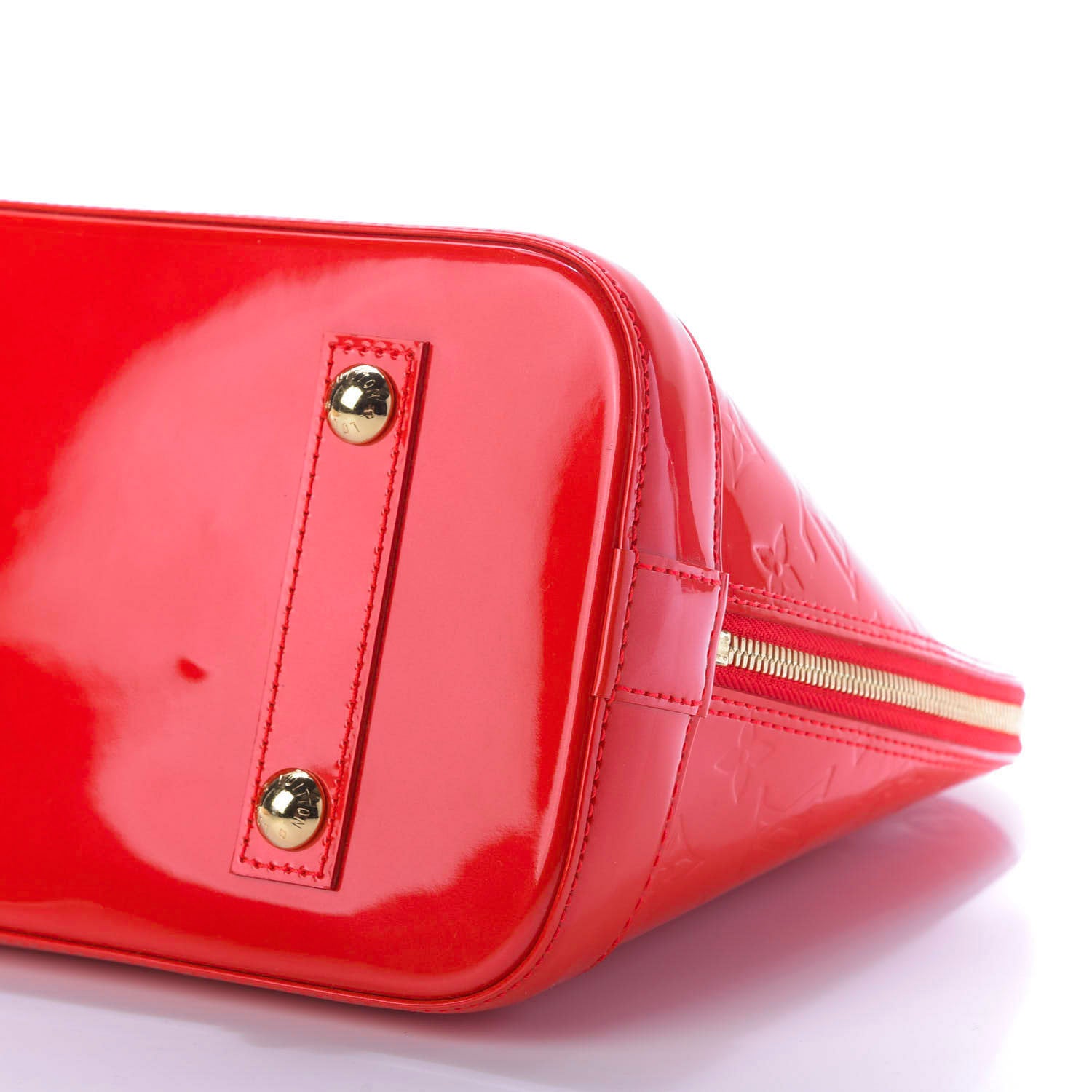 Louis Vuitton Vernis Alma PM Rouge Grenadine 7 of 8