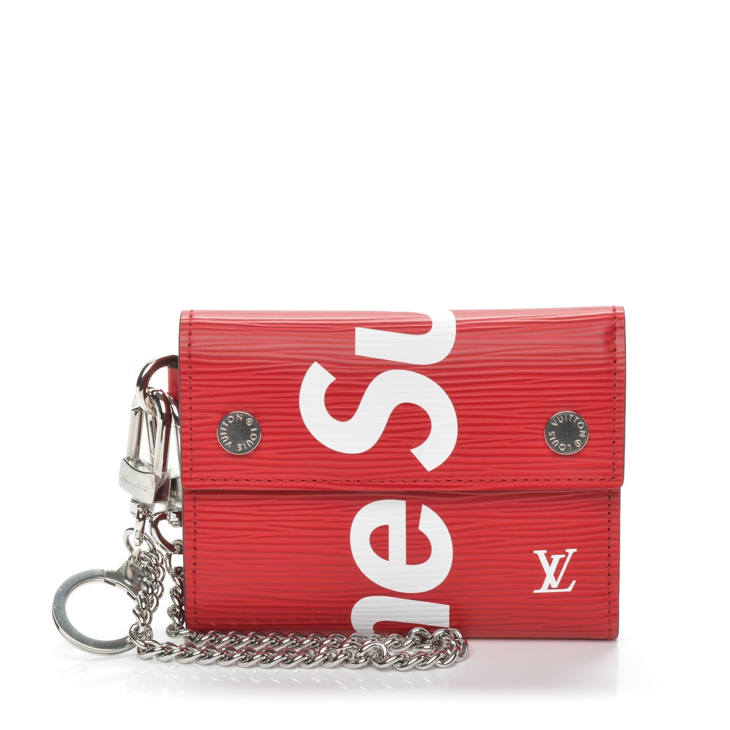 X SUPREME Epi Chain Wallet Red
