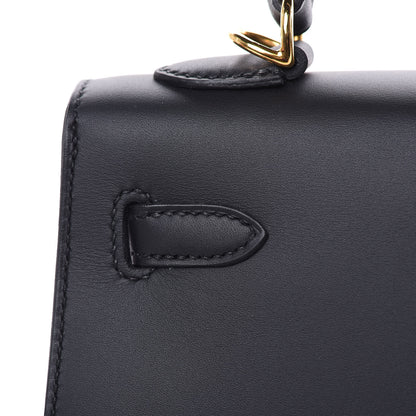 Hermes Sombrero Kelly Sellier 25 Black 30 of 33