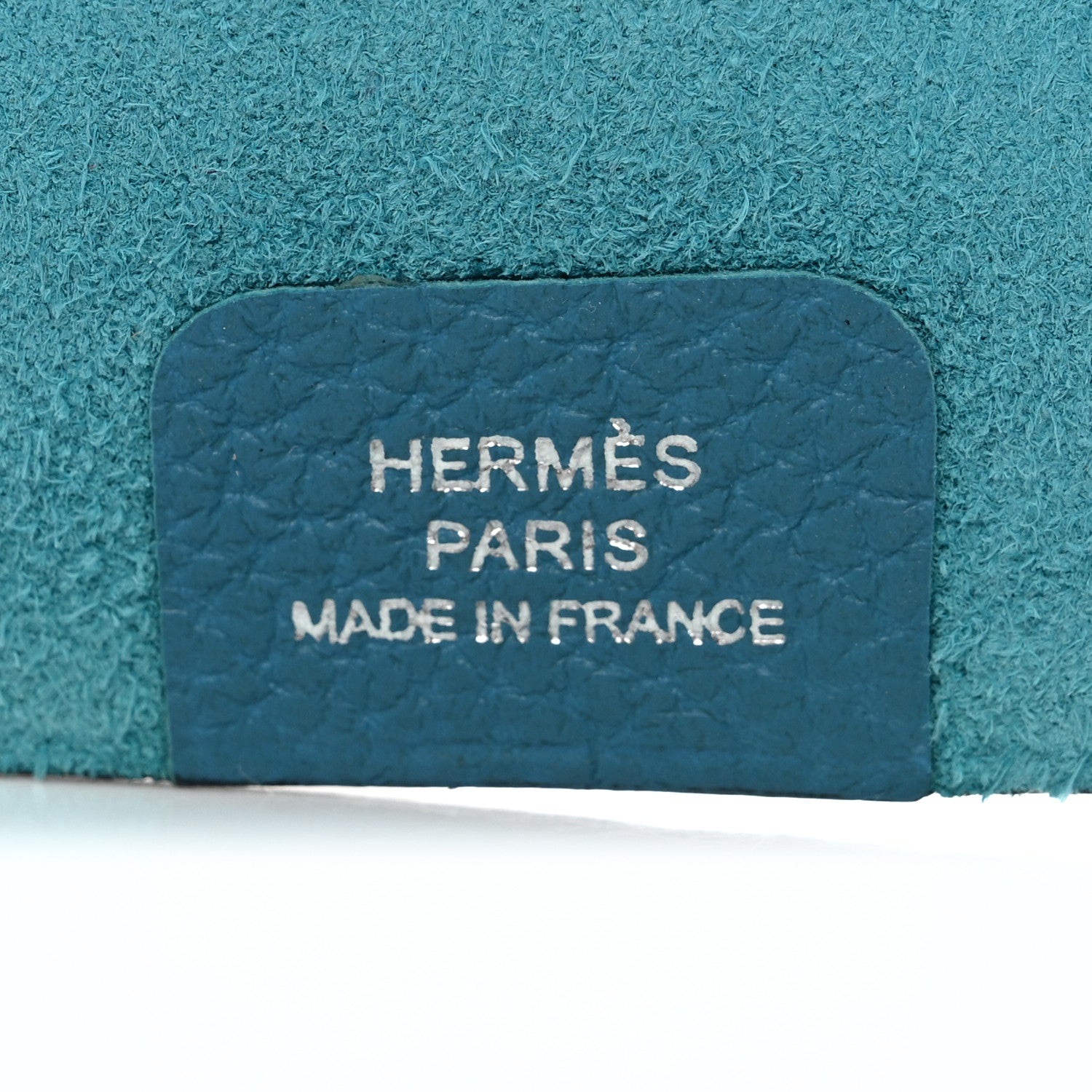 Hermes Togo Ulysse GM Notebook Cover Turquoise 6 of 7