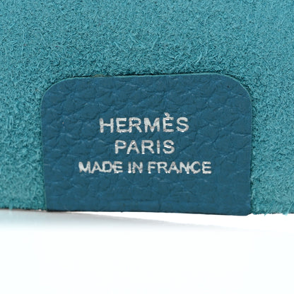 Hermes Togo Ulysse GM Notebook Cover Turquoise 6 of 7