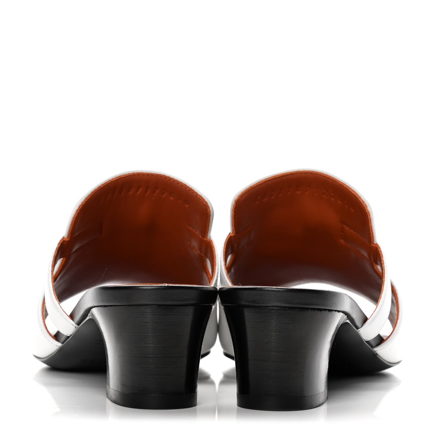 Goatskin Candy Sandals 37 White