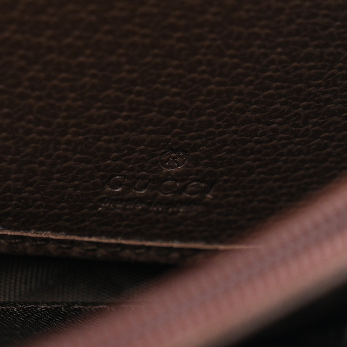 GG Supreme Monogram Web Ophidia Continental Wallet Brown