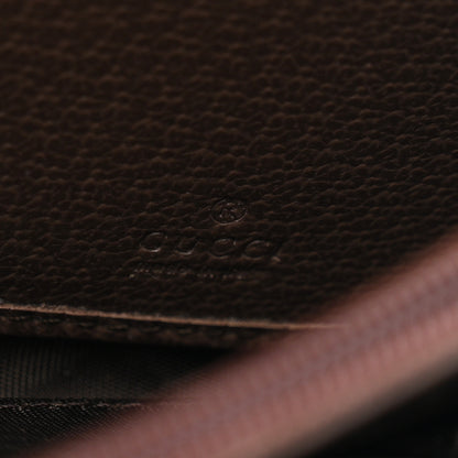 Gucci GG Supreme Monogram Web Ophidia Continental Wallet Brown 6 of 7