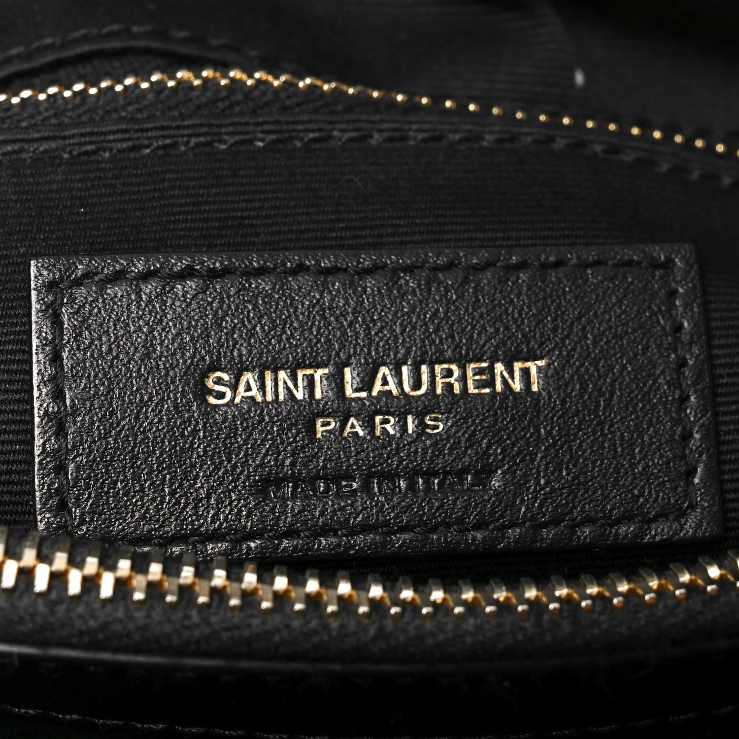 Saint Laurent Calfskin Y Quilted Monogram Medium Loulou Chain Satchel Black 7 of 10