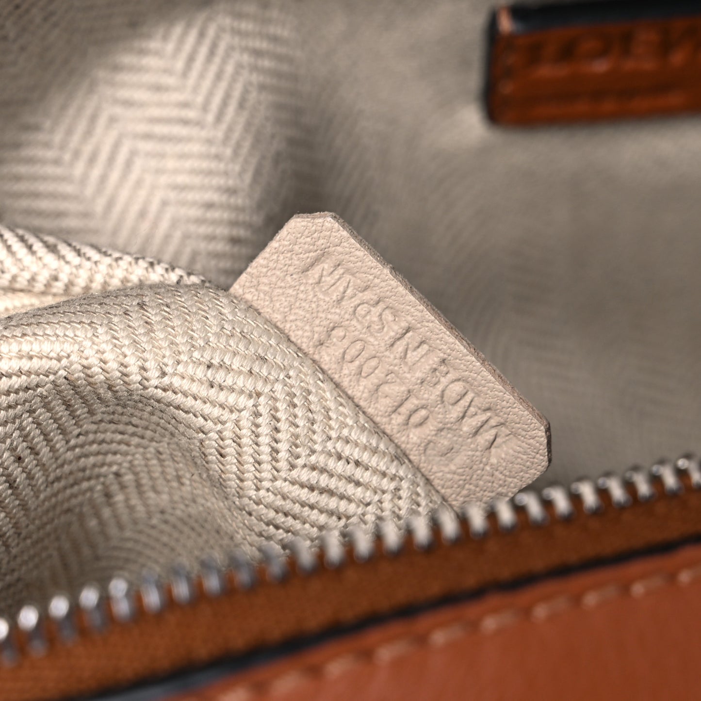 Calfskin Mini Puzzle Bag Tan