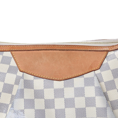 Louis Vuitton Damier Azur Siracusa MM 6 of 19