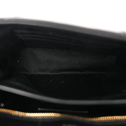 Saint Laurent Calfskin Y Quilted Monogram Toy Loulou Crossbody Bag Black 5 of 10