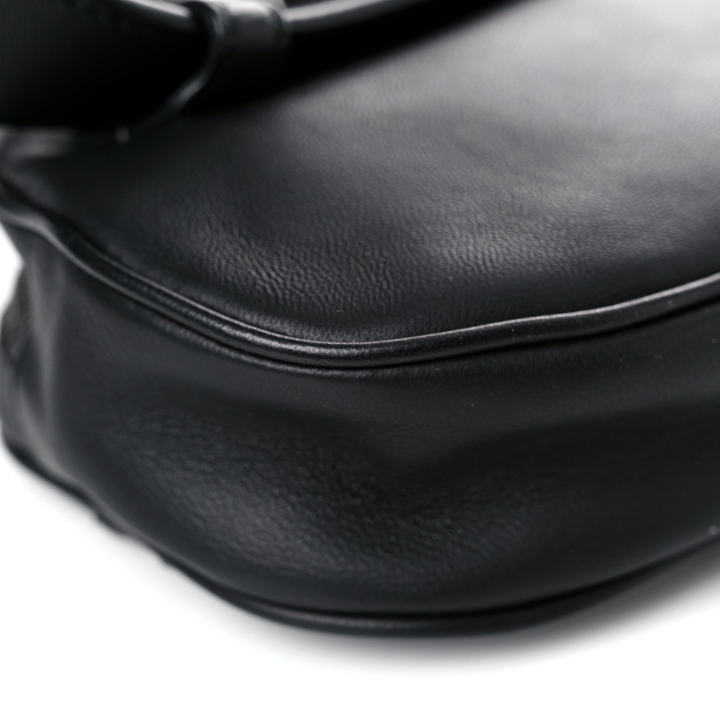 Nappa Intrecciato Belt Bag Black