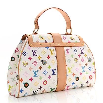 Louis Vuitton Monogram Multicolor Murakami Eye Love You White 3 of 12