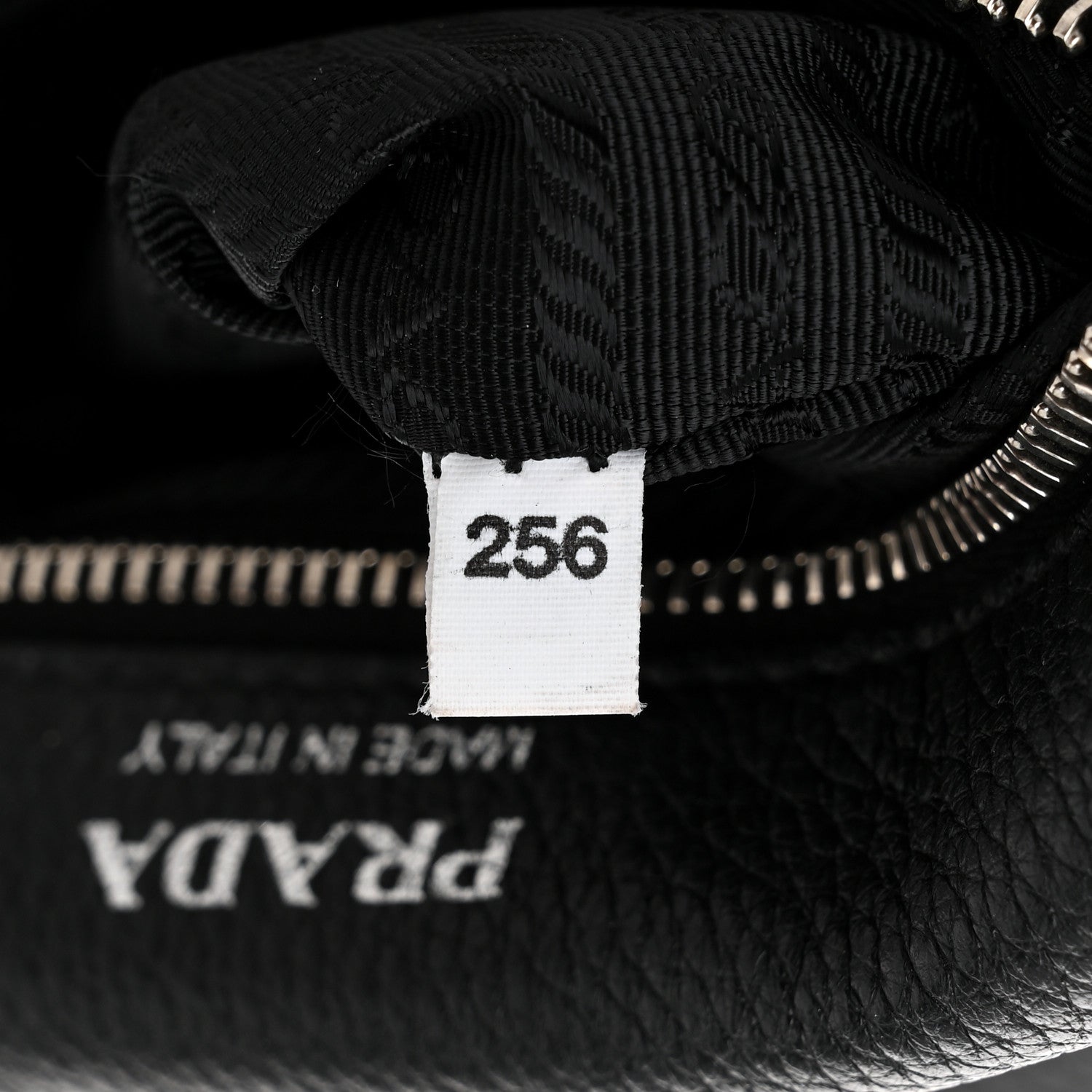 Prada Vitello Daino Soft Flap Crossbody Black 7 of 11