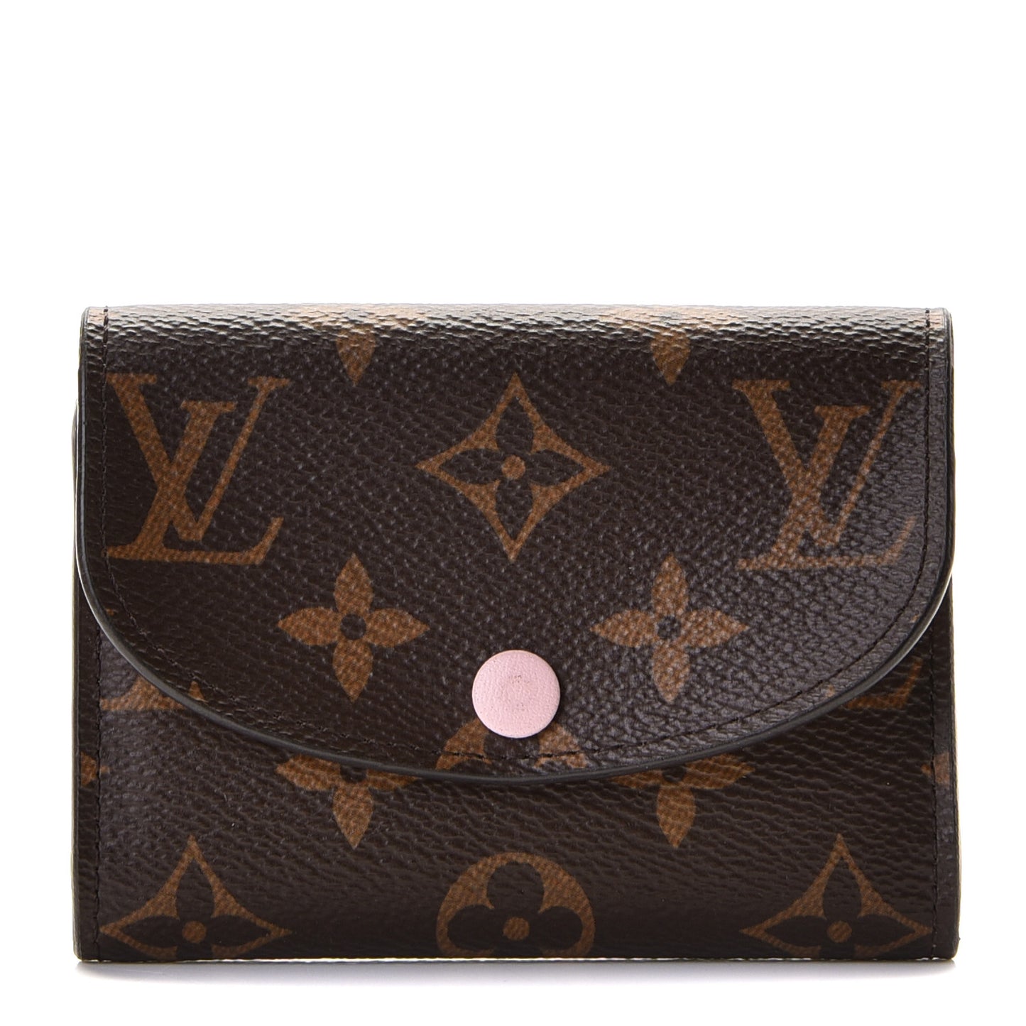 Monogram Rosalie Coin Purse Rose Ballerine