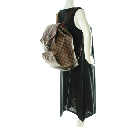 Louis Vuitton Damier Ebene Montsouris GM Backpack 2 of 7