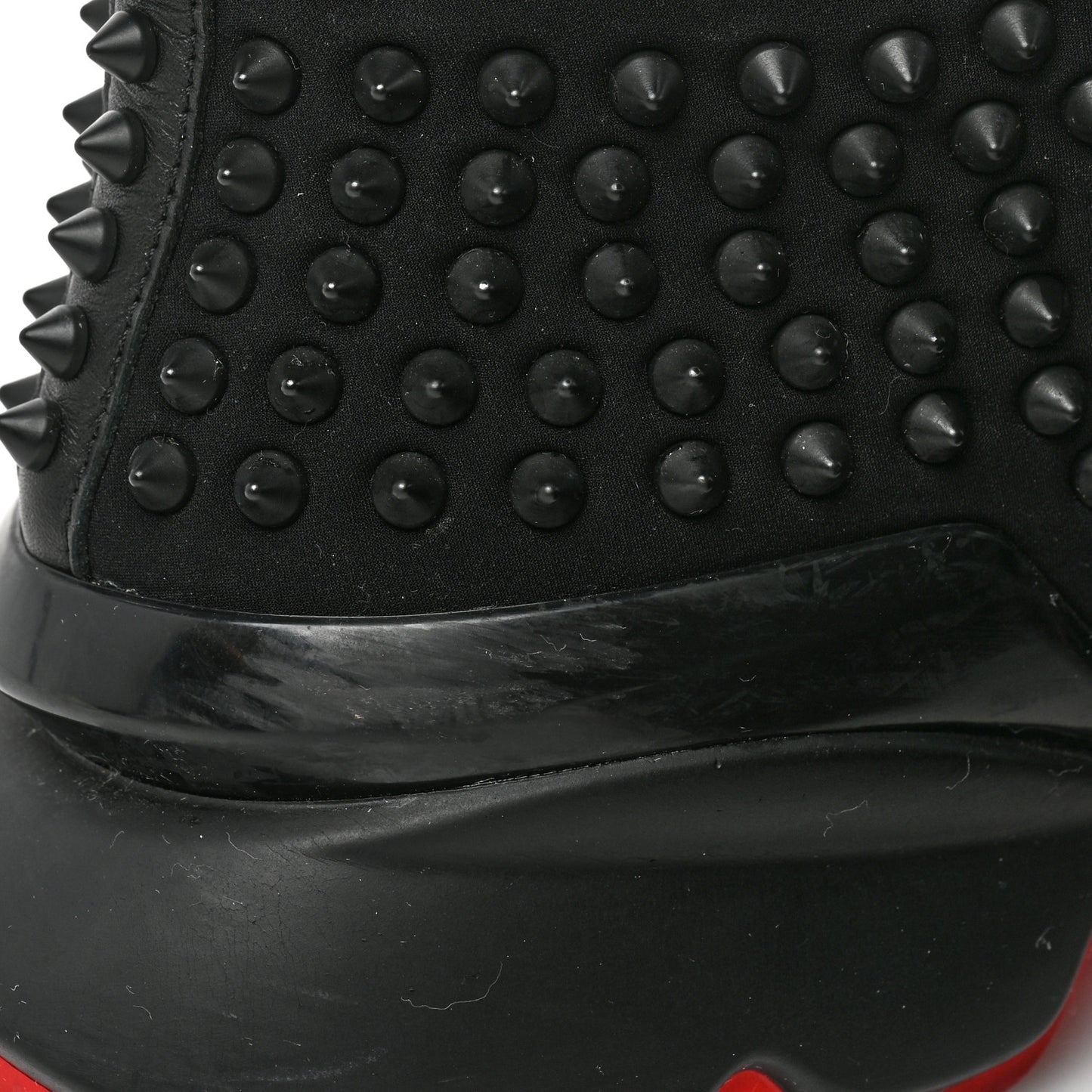 Neoprene Spike Sock Donna Flat Sneakers 39 Black