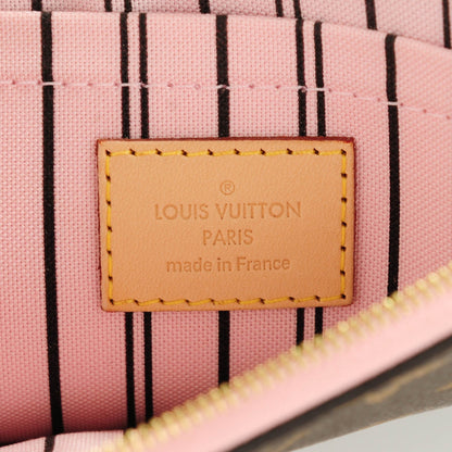 Louis Vuitton Monogram Neverfull MM GM Pochette Rose Ballerine 6 of 7