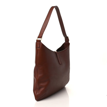 Saint Laurent Calfskin Monogram Hobo Cotto 3 of 7